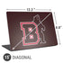 Brown University Bears Logo Universal Laptop 15in (12.2 x 8.8in) Skin